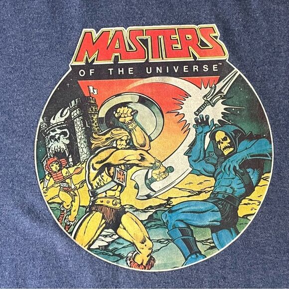 Vintage He-Man Masters Of The Universe Cartoon Graphic Tee T-Shirt Size Medium - Picture 6 of 12